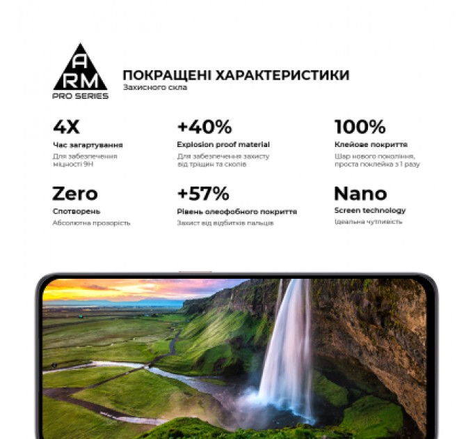 Armorstandart Скло захисне Armorstandart Pro ZTE Nubia Neo 2 5G Black (ARM78903)