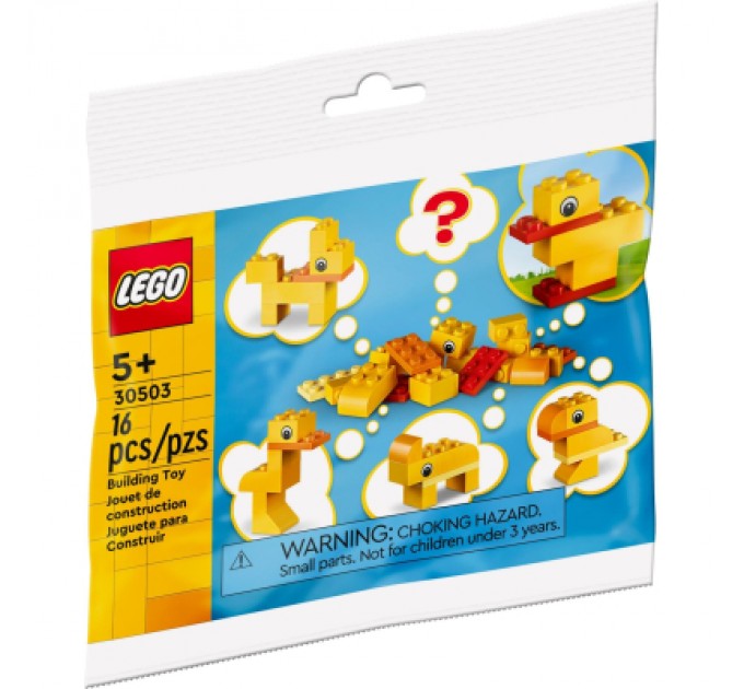 LEGO Конструктор LEGO Iconic Моделі з тваринами — зроби це по своєму (30503)