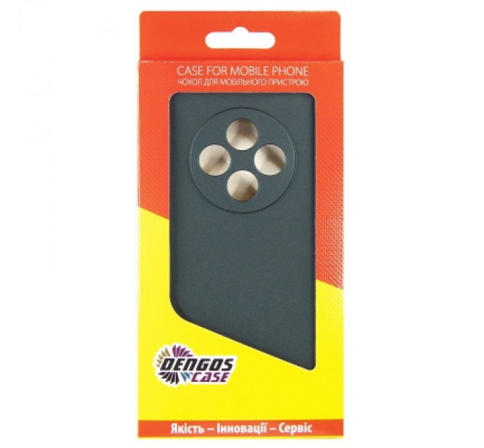 Чохол до мобільного телефона Dengos Oppo Reno 12 F/FS Soft + glass (Green) (DG-KM-115)