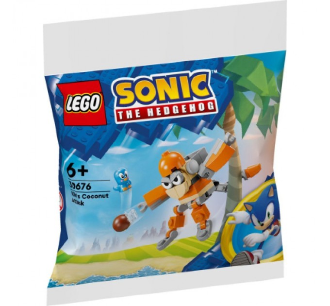 LEGO Конструктор LEGO Sonic Кокосова атака Кікі (30676)