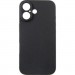 Dengos Чохол до мобільного телефона Dengos Carbon iPhone 16 (black) (DG-TPU-CRBN-208)