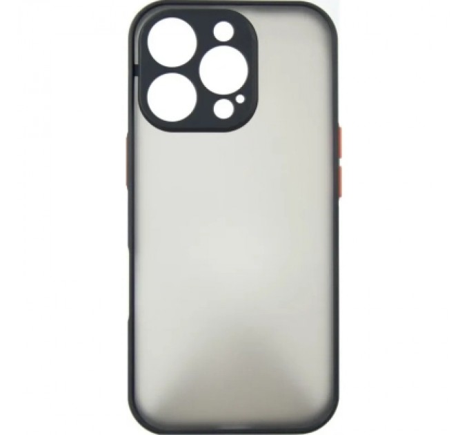 Dengos Чохол до мобільного телефона Dengos Matte iPhone 16 Pro (black) (DG-TPU-MATT-150)