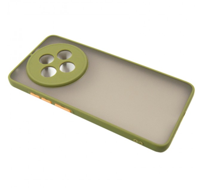 Dengos Чохол до мобільного телефона Dengos Matte Oppo Reno 12 F/FS (Green) (DG-TPU-MATT-148)