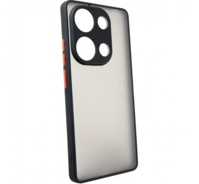 Dengos Чохол до мобільного телефона Dengos Matte POCO M6 Pro 4G (black) (DG-TPU-MATT-149)