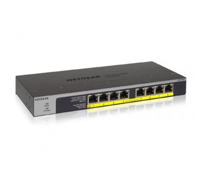 Netgear Комутатор мережевий Netgear GS108LP-100EUS