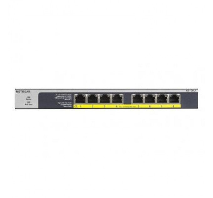Netgear Комутатор мережевий Netgear GS108LP-100EUS