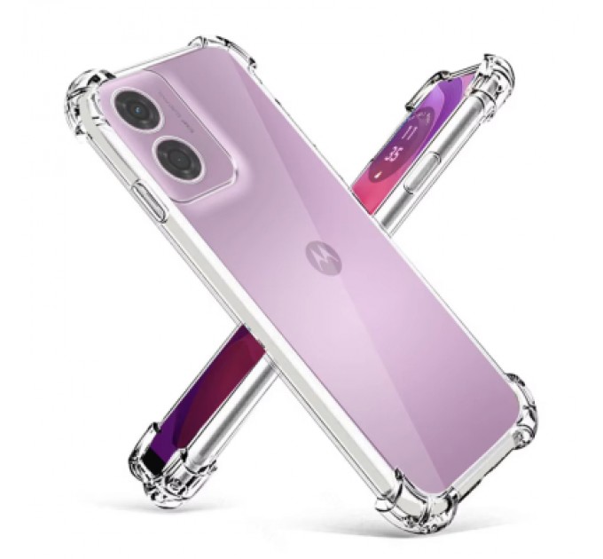 BeCover Чохол до мобільного телефона BeCover Anti-Shock Motorola Moto G04/ E14 Clear (712309)