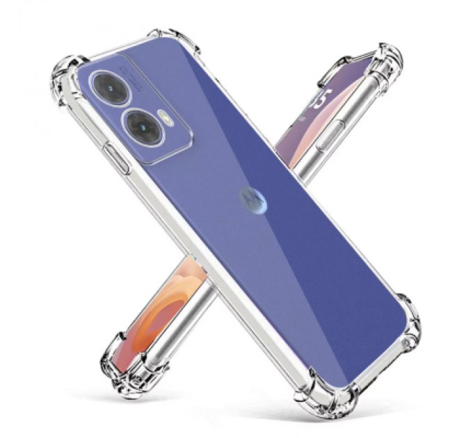 BeCover Чохол до мобільного телефона BeCover Anti-Shock Motorola Moto G85 Clear (712310)