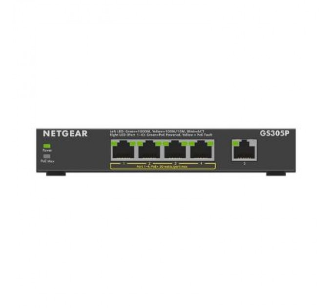 Netgear Комутатор мережевий Netgear GS305P-200PES