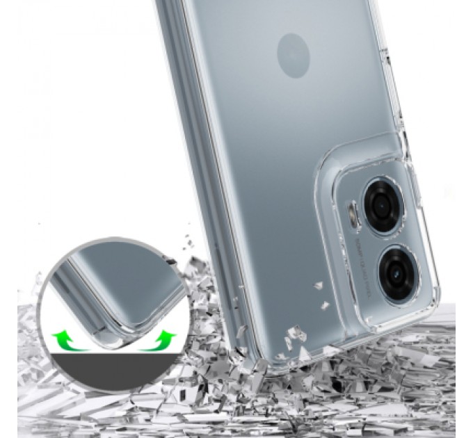 BeCover Чохол до мобільного телефона BeCover Motorola Moto G85 Transparancy (712285)