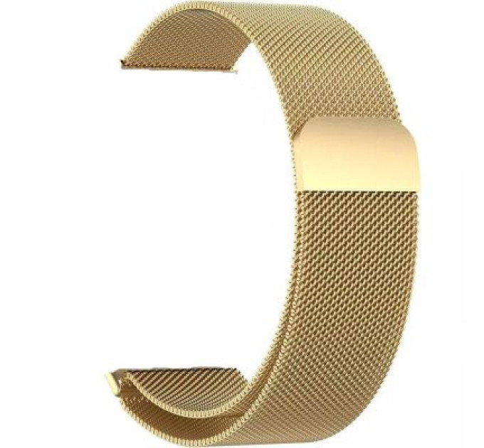 BeCover Ремінець до смарт-годинника BeCover для Samsung Galaxy Watch 46mm/Watch 3 45mm/Gear S3 Classic/Gear S3 Frontier Gold (707786)