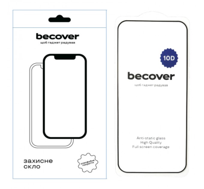 BeCover Скло захисне BeCover Google Pixel 9 Pro XL 10D Black (712327)
