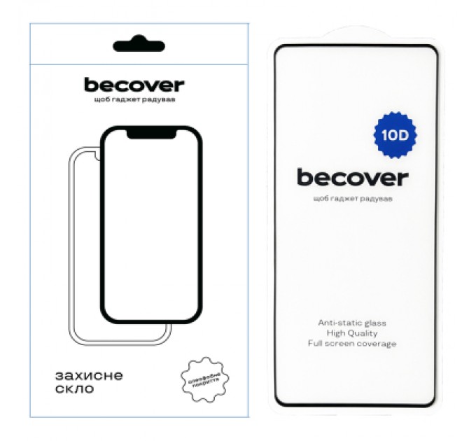 BeCover Скло захисне BeCover Infinix Note 40 (X6853) 10D Black (712331)