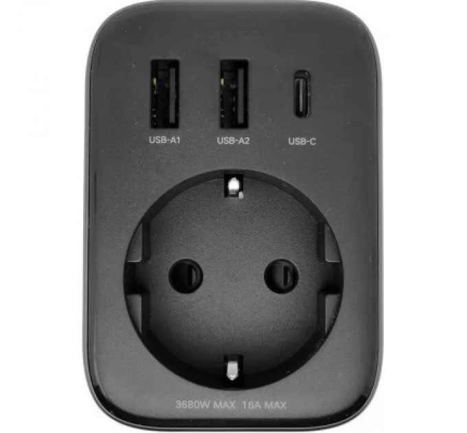 Ugreen Зарядний пристрій Ugreen 3xUSB 30W Outlet Extender (2хUSB-A+USB-C) CD314 (90613)