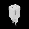 Canyon Зарядний пристрій Canyon CU35CC GaN 35W 2xPD EU White (CNS-CUW35CC)
