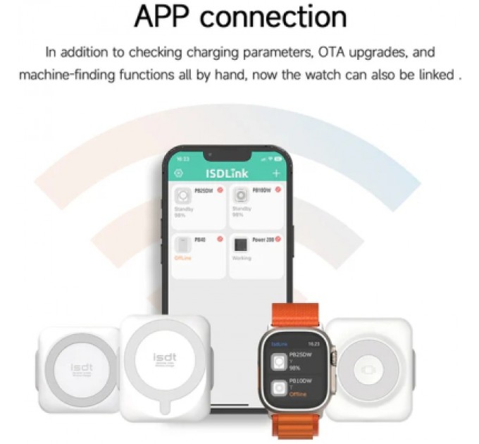 iSDT Батарея універсальна iSDT PB25 DW Portable Charger Power Bank (iSDT-PB25)