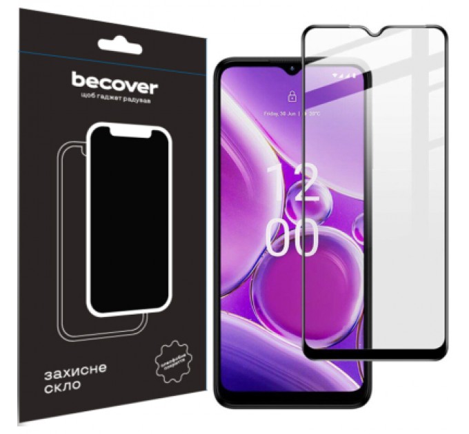BeCover Скло захисне BeCover Nokia G42 5G Black (710729)