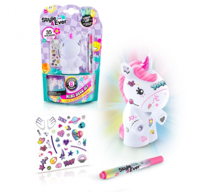 Canal Toys Набір для творчості Canal Toys Style 4 Ever Мій улюбленець Єдиноріг Блискітка S (OFG267/1)