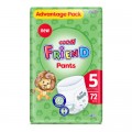 GOO.N Підгузки GOO.N Friend Трусики 12-17 кг Розмір 5 72 шт (F1010117-005)