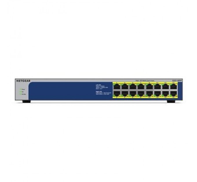 Netgear Комутатор мережевий Netgear GS516PP-100EUS