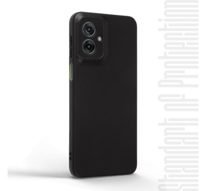 Armorstandart Чохол до мобільного телефона Armorstandart Matte Slim Fit Motorola G55 5G Camera cover Black (ARM81199)