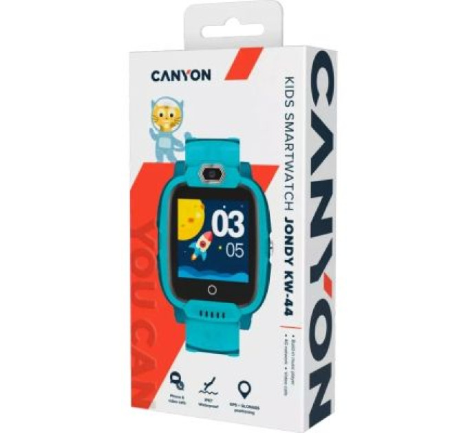 Canyon Смарт-годинник Canyon CNE-KW44GB Jondy KW-44, Kids smartwatch Green (CNE-KW44GB)