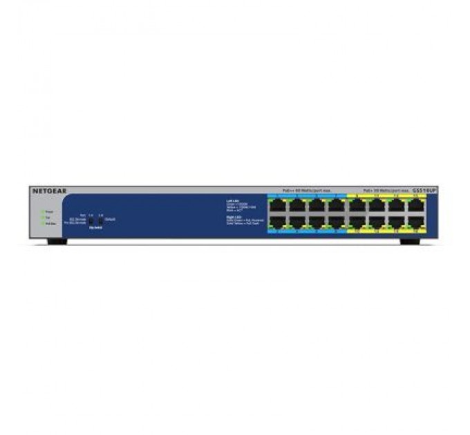 Netgear Комутатор мережевий Netgear GS516UP-100EUS