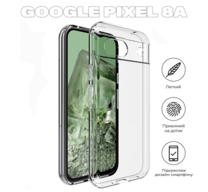 BeCover Чохол до мобільного телефона BeCover Google Pixel 8a Transparancy (711662)