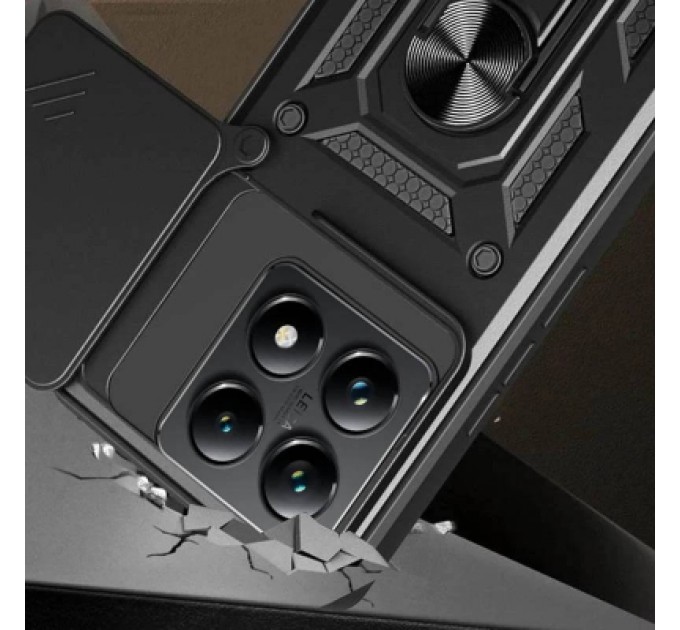 BeCover Чохол до мобільного телефона BeCover Military Xiaomi 14T Black (712559)