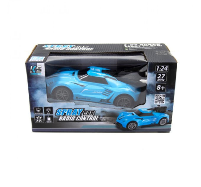 Sulong Toys Радіокерована іграшка Sulong Toys Spray Car – Sport (блакитний, 1:24, світло, функція туман) (SL-354RHBL)