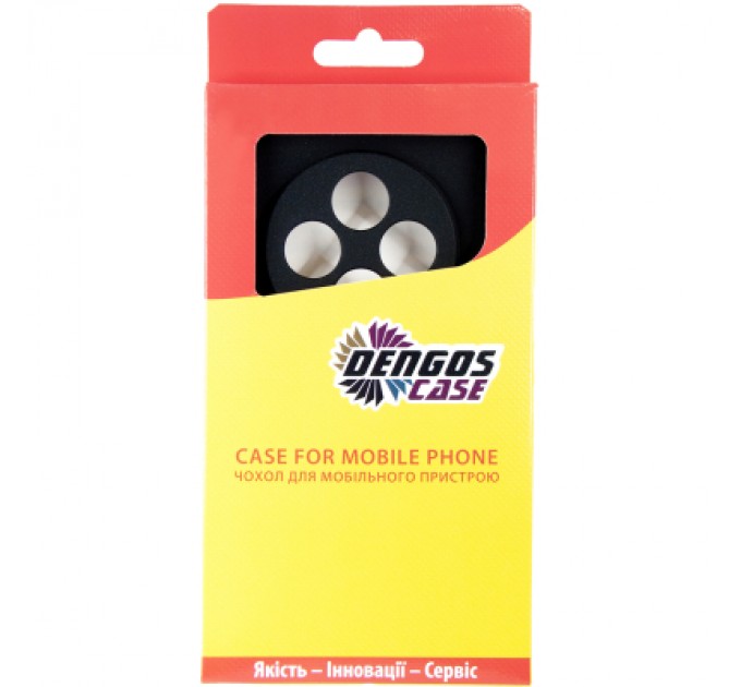 Dengos Чохол до мобільного телефона Dengos Xiaomi Redmi 14C Carbon + glass (Black) (DG-KM-119)