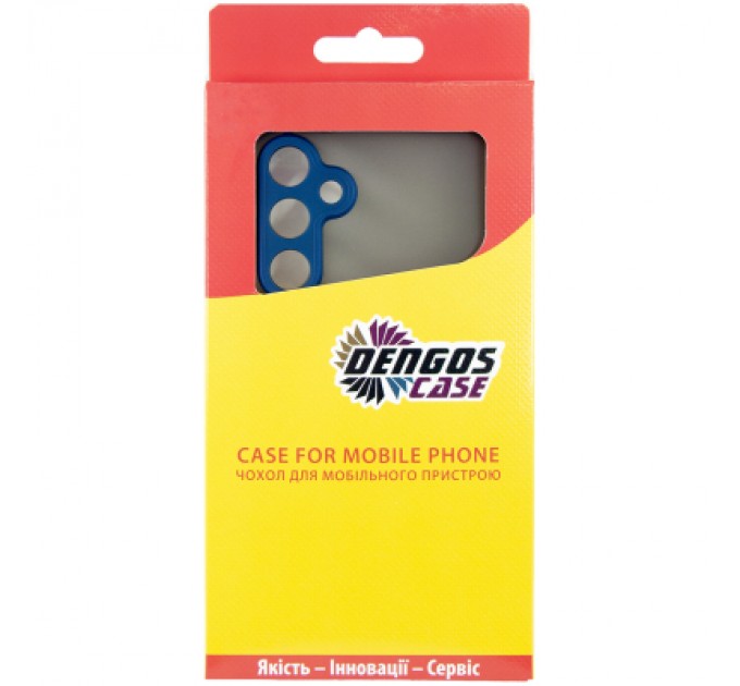 Dengos Чохол до мобільного телефона Dengos Matte Samsung Galaxy A16 5G (Blue) (DG-TPU-MATT-153)