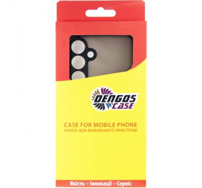 Dengos Чохол до мобільного телефона Dengos Matte Samsung Galaxy S24 FE (Black) (DG-TPU-MATT-152)