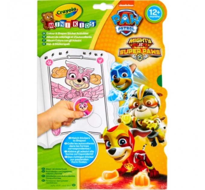 Canal Toys Набір для творчості Canal Toys Mini Kids Розмальовка Paw Patrol 32 сторінки та 4 сторінки наліпки (81-1373)