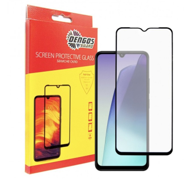 Dengos Скло захисне Dengos Full Glue Xiaomi Redmi 14C (black) (TGFG-379)