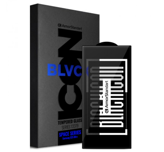 Скло захисне Armorstandart Space Black Icon Samsung S25 Ultra (ARM81880)