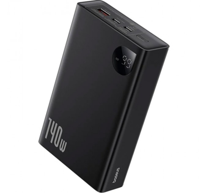 Baseus Батарея універсальна Baseus Adaman Metal Digital Display 24000mAh 140W, Black (P10021508113-00) (P10021507112-02)