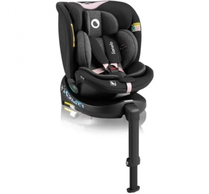 Lionelo Автокрісло Lionelo Navy I-Size Black Pink (LO-NAVY I-SIZE BLACK PINK)
