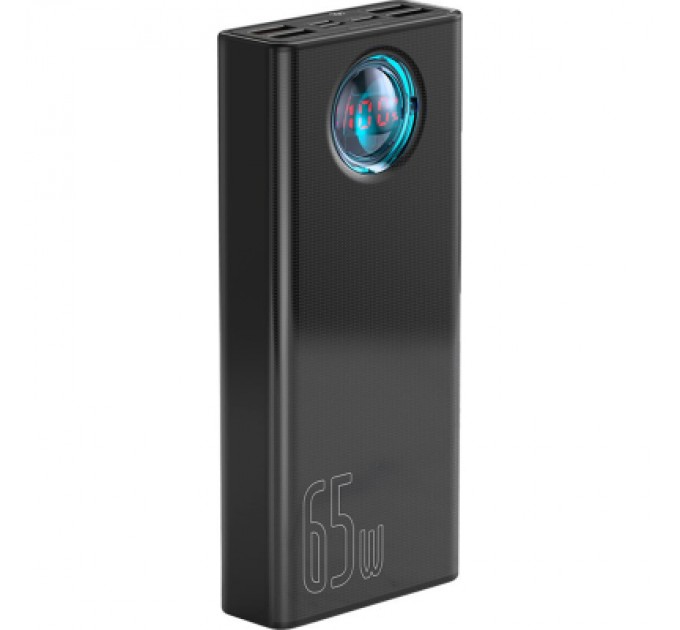 Baseus Батарея універсальна Baseus Amblight Digital Quick 30000mAh 65W, Black (PPLG00101)