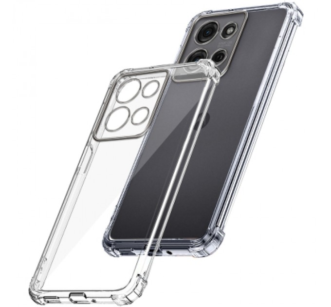 BeCover Чохол до мобільного телефона BeCover Anti-Shock Motorola Moto G75 Clear (712781)