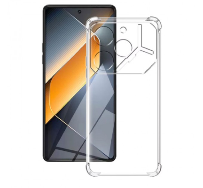 BeCover Чохол до мобільного телефона BeCover Anti-Shock Tecno POVA 6 (LI7) Clear (712784)
