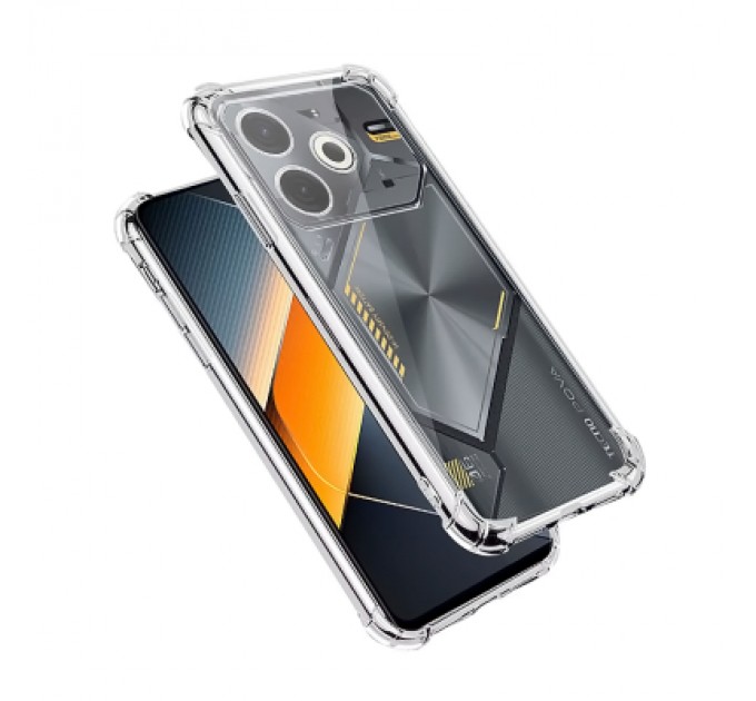 BeCover Чохол до мобільного телефона BeCover Anti-Shock Tecno POVA 6 Neo (LI6) Clear (712785)