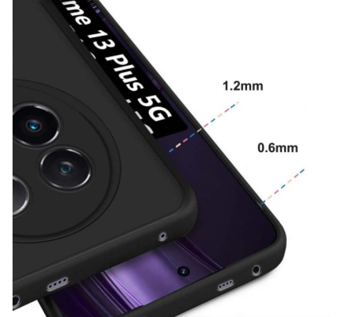 BeCover Чохол до мобільного телефона BeCover Realme 13 Plus 5G Black (712765)