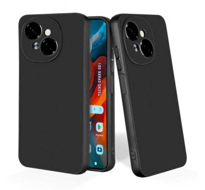 BeCover Чохол до мобільного телефона BeCover Tecno Spark Go 1 (KL4) Black (712753)