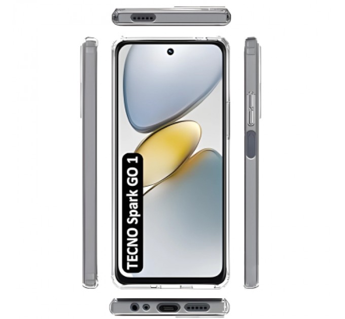 BeCover Чохол до мобільного телефона BeCover Tecno Spark Go 1 (KL4) Transparancy (712754)