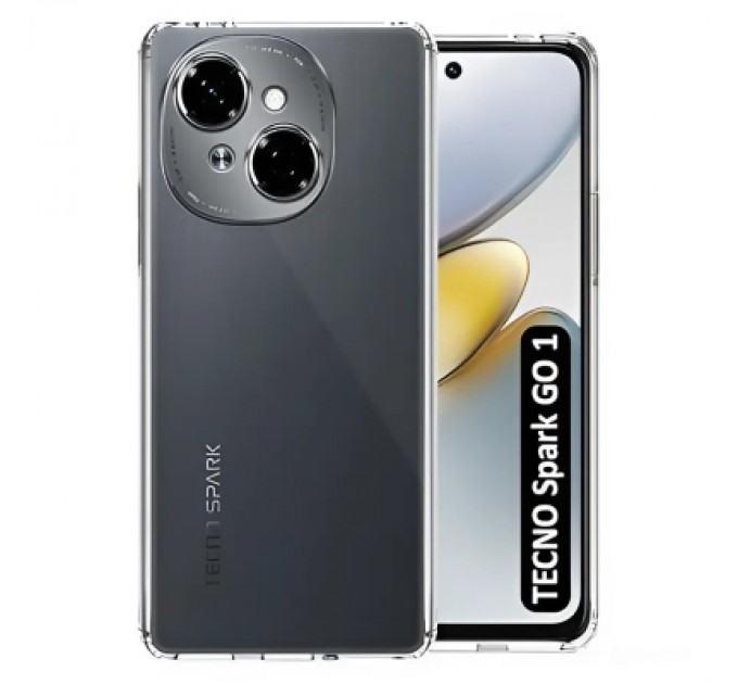 BeCover Чохол до мобільного телефона BeCover Tecno Spark Go 1 (KL4) Transparancy (712754)