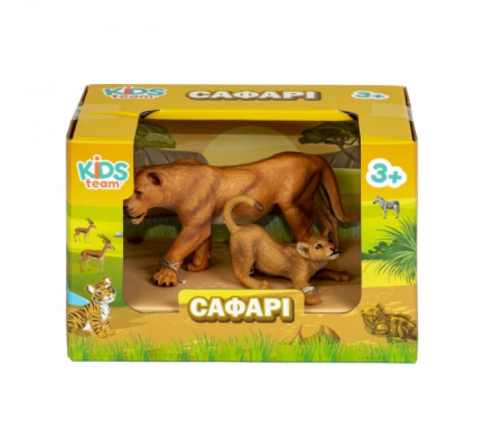 Kids Team Фігурка Kids Team Сафарі Левиця і левеня (Q9899-A31_2)
