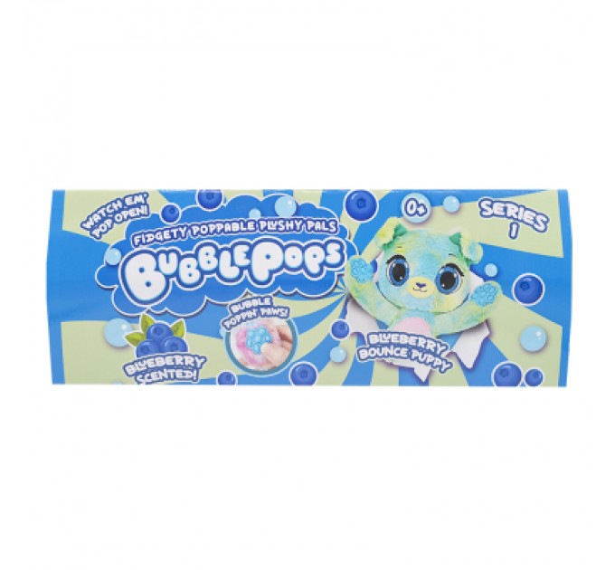 Bubble Pops М'яка іграшка Bubble Pops Чорничне цуценя 34 см (2312004/2)