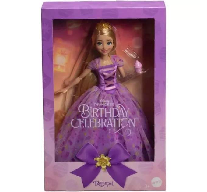 Disney Princess Лялька Disney Princess колекційна Рапунцель Особливий День народження (HYC38)