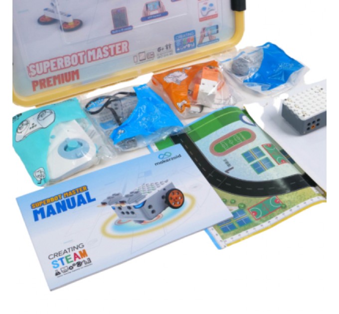 Makerzoid Конструктор Makerzoid Superbot Master Premium (MKZ-SPB-MS)